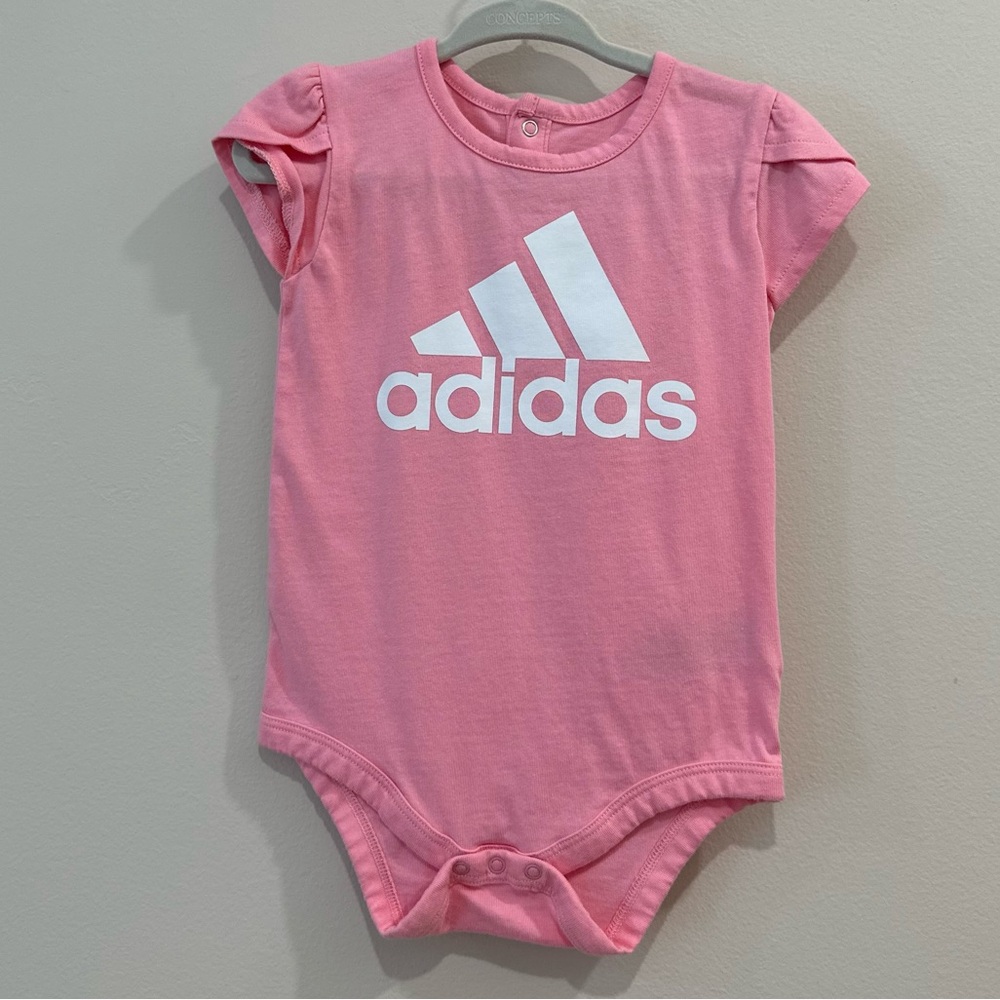 NEW ! ADIDAS girls onesie size 18m